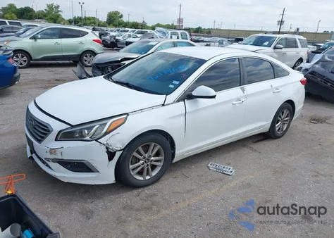 2017 Hyundai Sonata z USA, uszkodzony, nr VIN 5NPE24AF5HH441213